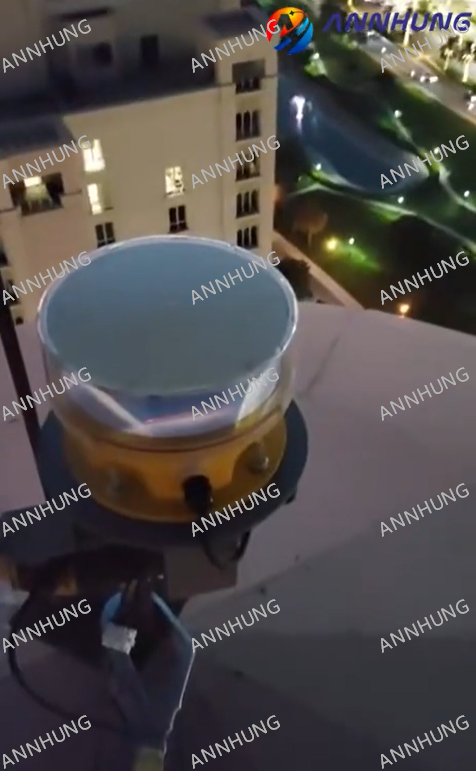 mais recente caso da empresa sobre High-rise Residential Building Obstruction Light Case: AH-MI-B2(L) Medium-intensity Type B
