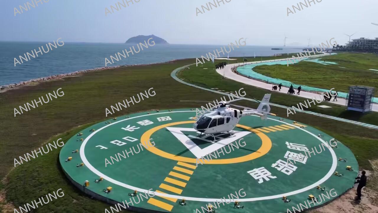 mais recente caso da empresa sobre Coastal Heliport Light Installation Case: ICAO-Compliant LED Helipad Lighting for Safe Night Landings