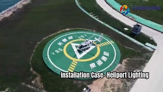 Caso de instalação da luz do heliporto