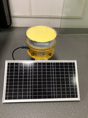 Cor vermelha emitindo-se posta solar média de luz de obstrução da aviação da intensidade do diodo emissor de luz de AH-MI-B2L