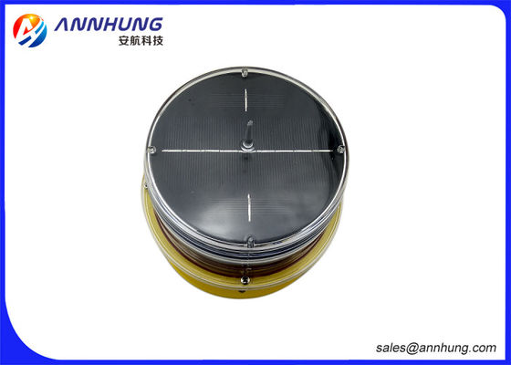 Milhas náuticas das lanternas marinhas do diodo emissor de luz IP68 2 com painel solar e padrão de IALA