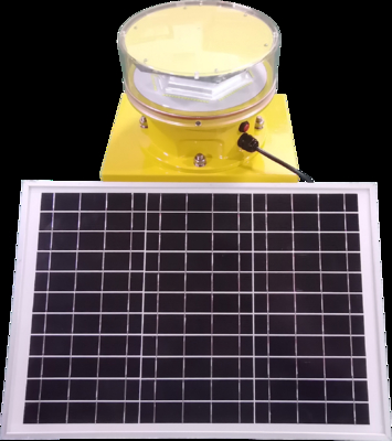 Luz de Obstrução Solar de Aviação de Silício Monocristalino para Ambientes de Umidade de 10%-95% RH