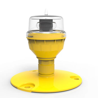 Luz LED para Heliporto à Prova d'Água IP66 com Vida Útil de 100000 Horas e Base de Acoplamento Frágil para Obstrução de Aviação