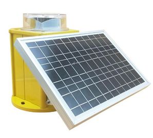 Luz média solar da intensidade de ICAO, luz acautelar-se da torre, l864 luz solar, luz de advertência da chaminé