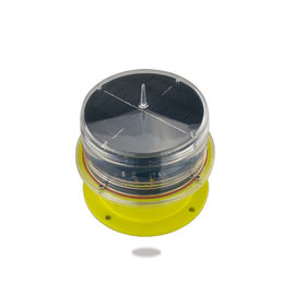 PC que abriga o diodo emissor de luz posto solar 1-3NM de Marine Lantern com padrão de IALA
