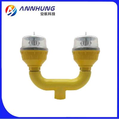 Policarbonato da luz de obstrução AH-LI-D2 da aviação do dobro de ICAO 32cd L810