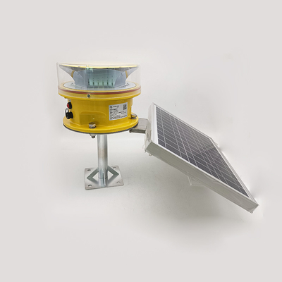 Sistema de advertência de construção alto IP66 20000cd da luz de obstrução da aviação