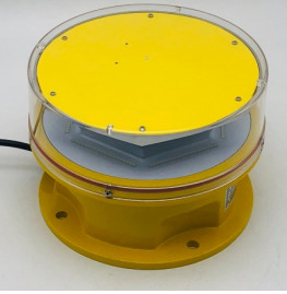 Da proteção média do impulso da luz de obstrução da aviação da intensidade do diodo emissor de luz cor branca